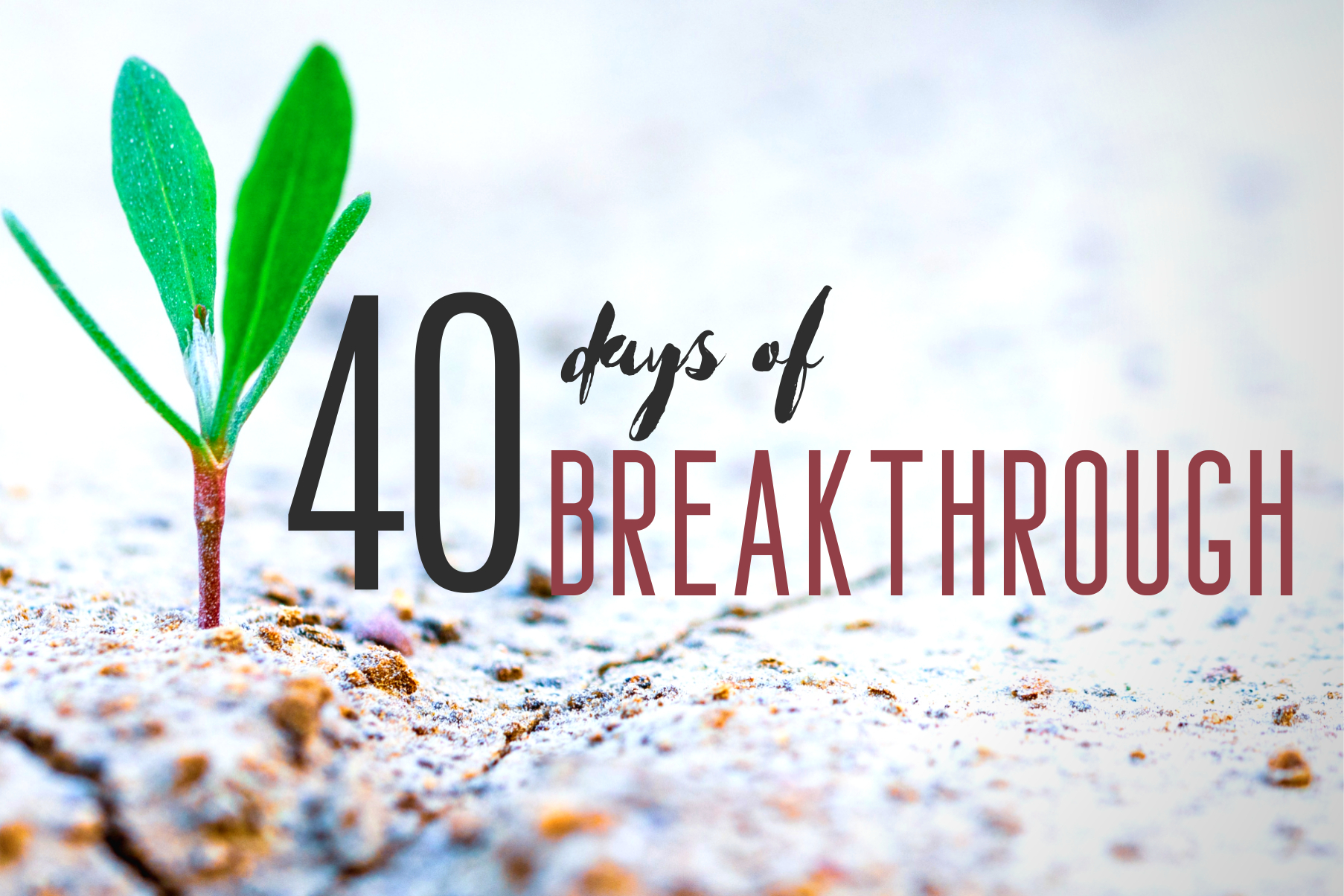 40 Days of Breakthrough